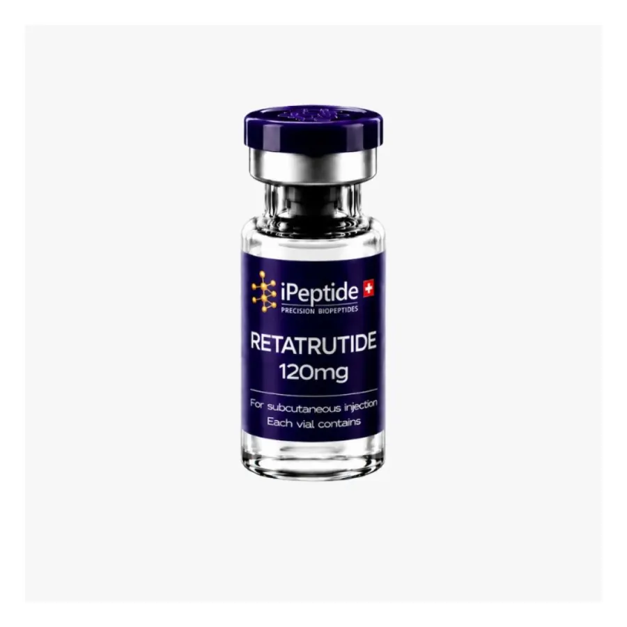 Retatrutida iPeptides 120 mg/2 ml (liofilizada + água)