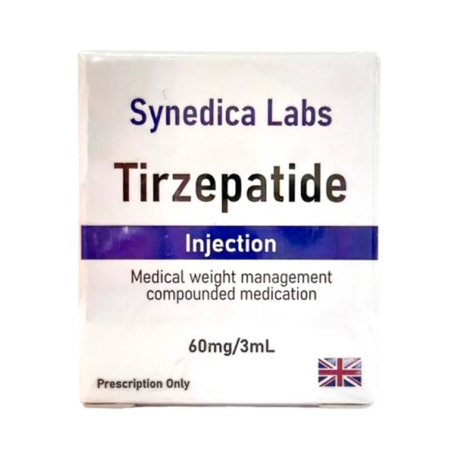 Tirzepatida Synedica Labs 60 mg/3 ml (liofilizada + água)