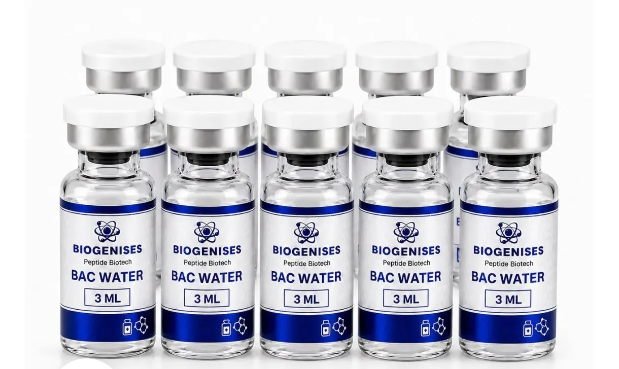 AGUA BACTERIOSTÁTICA 3ML ( 10 vial)