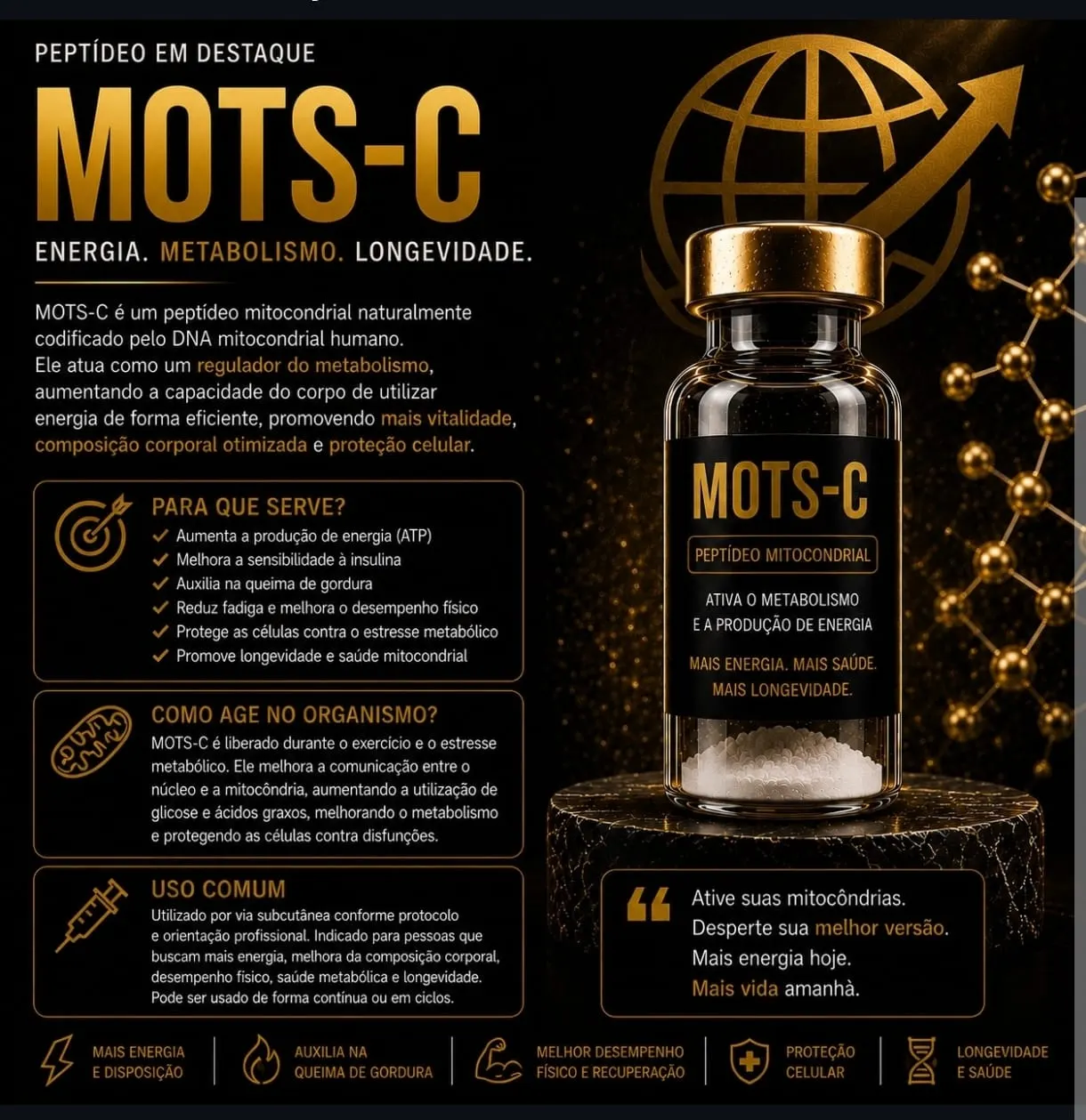 MOTS- C ( Pó + diluente)