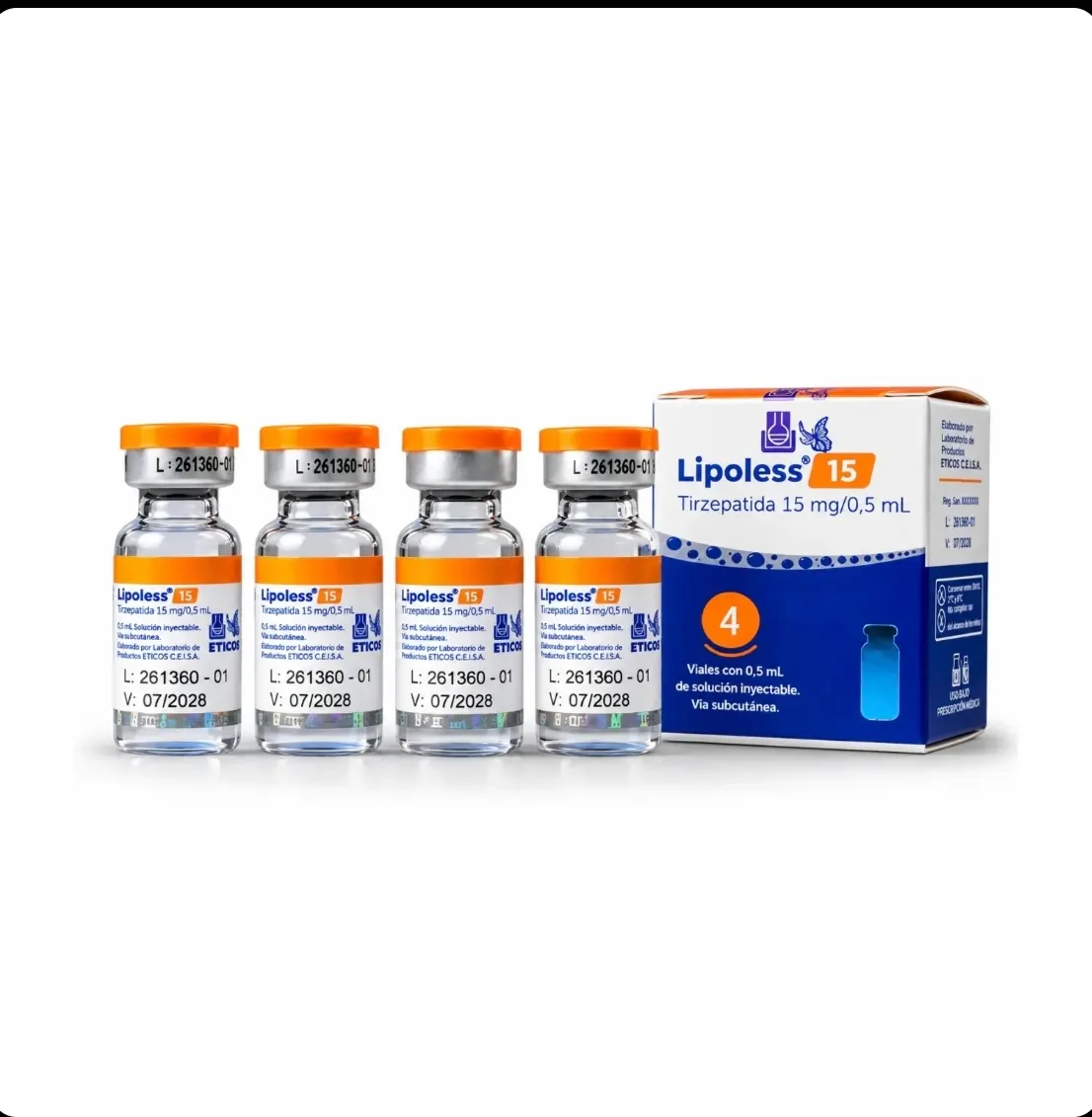 Lipoless 4x 15 mg