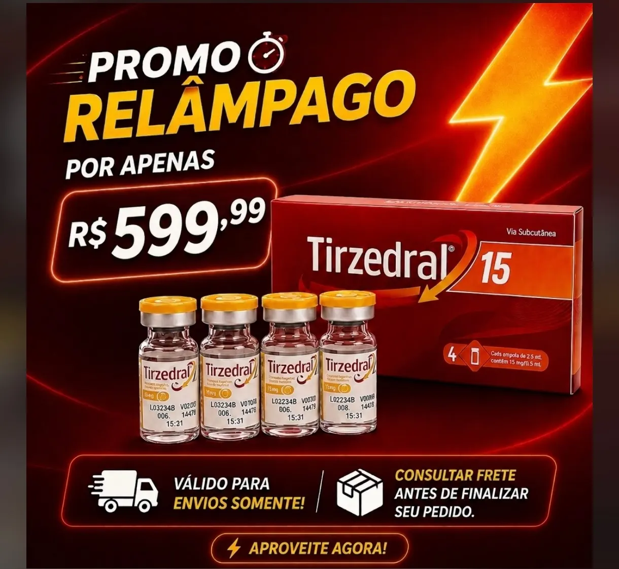 Tirzedral 4vial