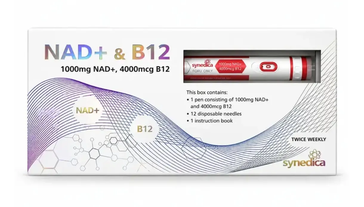 NAD + B12 1000 mg Synedica
